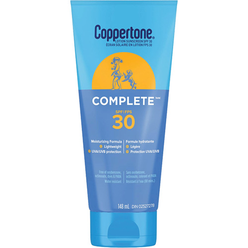 Protection solaire compl&egrave;te Coppertone, FPS 30, Lotion Air Extreme Inc.