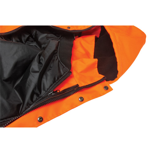 Waterproof 7-in-1 Winter Parka, High Visibility Orange, Large Air Extreme Inc.
