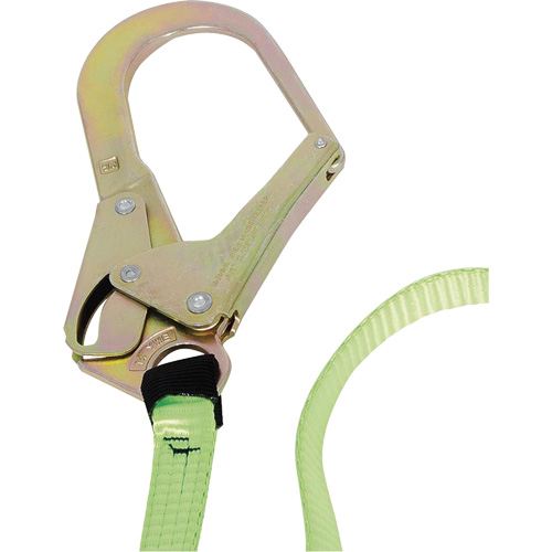 SA-54022-4 Shock Absorbing Lanyard, 4', Form Hook Center, Snap Hook Leg Ends, Polyester Air Extreme Inc.