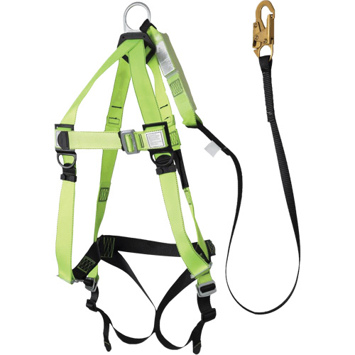 FBH-10000A5440-6 Harnais & longe classe A de 6' avec capacit&eacute; de 220 lb, Combinaison harnais/longe Air Extreme Inc.