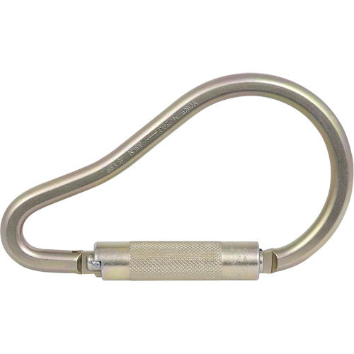 CP-04011-1 Zinc Plated Carabiner with 2" Gate Opening, Steel Air Extreme Inc.