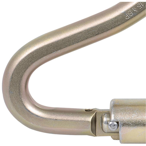 CP-04011-1 Zinc Plated Carabiner with 2" Gate Opening, Steel Air Extreme Inc.