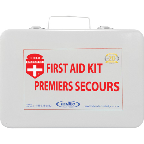 Trousse de premiers soins Shield, Colombie-Britannique/R&eacute;pond &agrave; la norme CSA Z1220-17 type 2 environnements &agrave; faible risque, Moyen (26-50 travailleurs) Air Extreme Inc.