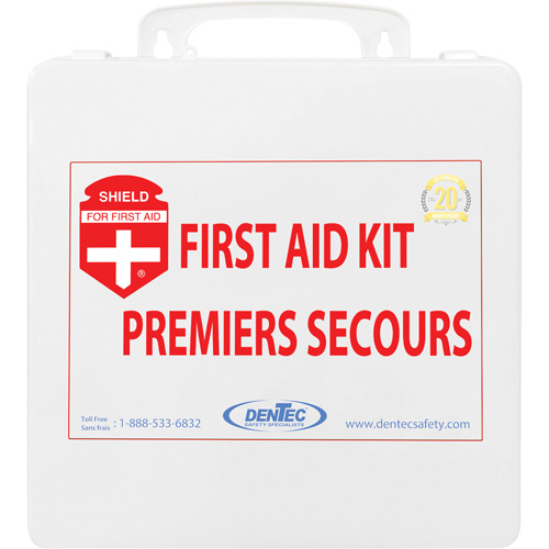 Shield First Aid Kit, Meets/Exceeds CSA Z1220-24 Type 3 High-Risk Environment, Small (2-25 Workers) Air Extreme Inc.
