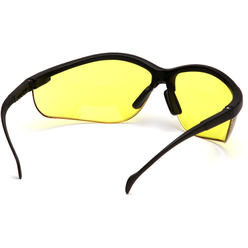 Lunettes de s&eacute;curit&eacute; &agrave; demi-monture Venture II, Lentille Ambr&eacute;e, ANSI Z87+/MCEPS GL-PD 10-12/R&eacute;pond ou surpasse la norme CSA Z94.3 Air Extreme Inc.
