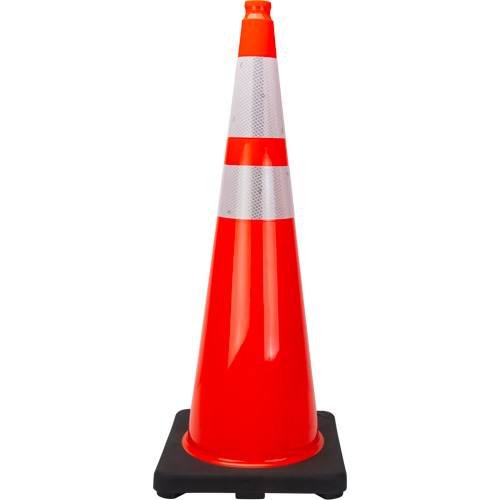 Premium Traffic Cone, 36", Orange, 4" & 6" Reflective Collar(s) Air Extreme Inc.