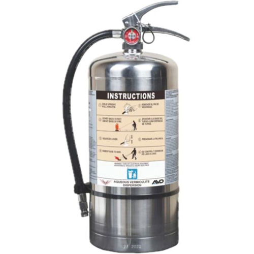 Fire Extinguisher for Lithium-ion Battery Fire Protection, AVD, 6 L Capacity Air Extreme Inc.