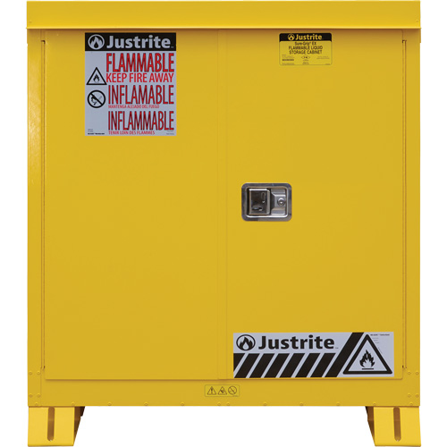 Outdoor Flammable Storage Cabinet, 30 gal., 2 Door, 43" W x 44" H x 18" D Air Extreme Inc.