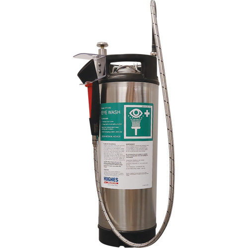 Douche d'urgence ind&eacute;pendante et portable, Pressuris&eacute;, Capacit&eacute; 4 gal., Conformit&eacute; Aucune Air Extreme Inc.