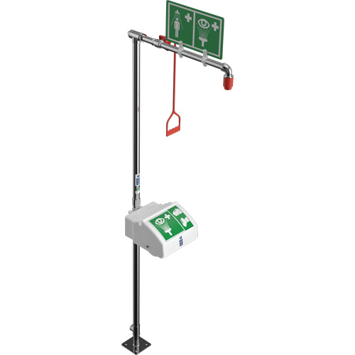 Combination Shower with Closed ABS Bowl & Bottom Inlet, Pedestal Air Extreme Inc.