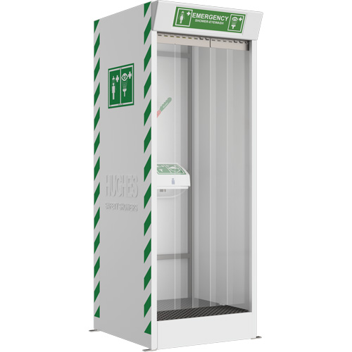 Emergency Cubicle Shower & Covered Eye & Face Wash Air Extreme Inc.