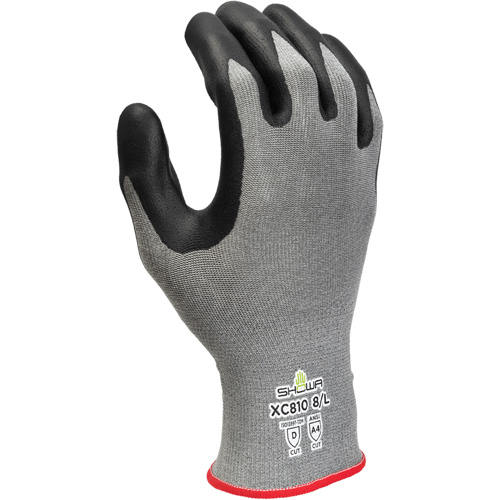 Gants r&eacute;sistants &agrave; la coupe XC810, Taille 6/Petit, Calibre 18, Rev&ecirc;tement Nitrile, Enveloppe en PEHP, ASTM ANSI niveau A4/EN 388 niveau D Air Extreme Inc.