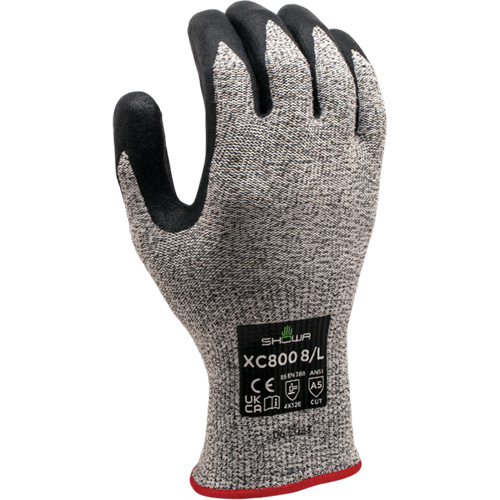 Gants r&eacute;sistants &agrave; la coupe XC800, Taille 6/Petit, Calibre 13, Rev&ecirc;tement Nitrile, Enveloppe en PEHP, ASTM ANSI niveau A5/EN 388 niveau E Air Extreme Inc.