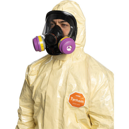 Tychem&reg; 6000 SFR Coverall, Size Small, Khaki Air Extreme Inc.