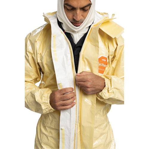 Tychem&reg; 6000 SFR Coverall, Size Small, Khaki Air Extreme Inc.