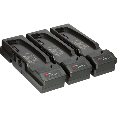 Emballage de chargeur de pile &agrave; trois postes Versaflo  pour TR-600 & TR-800 Air Extreme Inc.