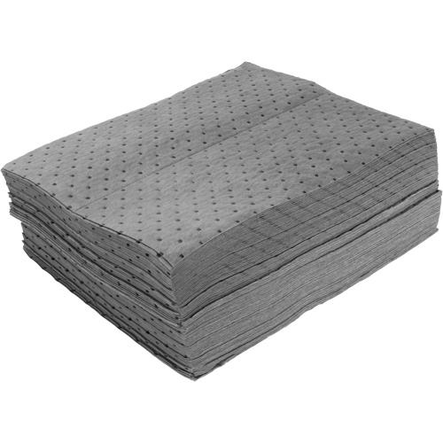 Bonded Sorbent Pads, Universal, 15" x 19", 12 gal. Absorbancy Air Extreme Inc.