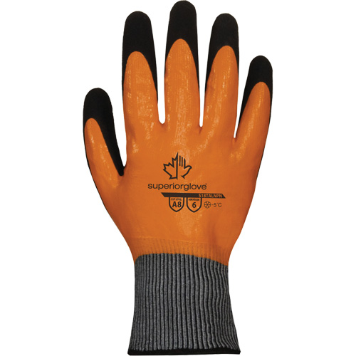 Gants d'hiver r&eacute;sistants &agrave; la coupe Dexterity S18TALNPN, Taille 7, Calibre 18, Rev&ecirc;tement Nitrile, Enveloppe en TenActiv, ASTM ANSI niveau A8 Air Extreme Inc.