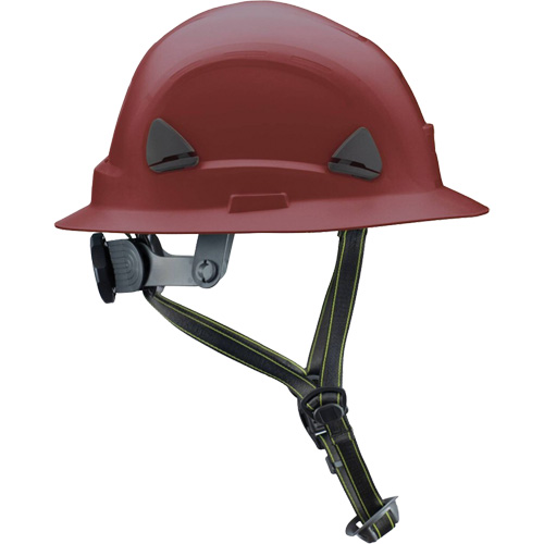 Casque Fibre Metal de style escalade avec bordure compl&egrave;te, R&eacute;pond aux normes CSA type 2, Suspension Rochet, Non ventil&eacute; Air Extreme Inc.