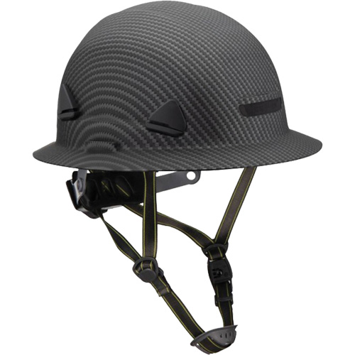 Casque Fibre Metal de style escalade avec bordure compl&egrave;te, R&eacute;pond aux normes CSA type 2, Suspension Rochet, Non ventil&eacute; Air Extreme Inc.
