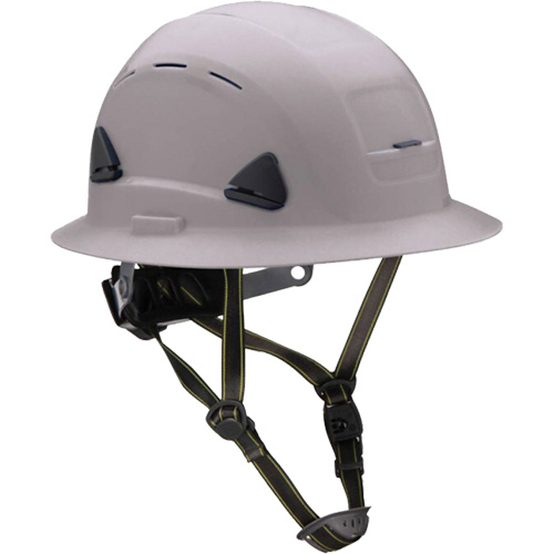 Casque Fibre Metal de style escalade avec bordure compl&egrave;te, R&eacute;pond aux normes CSA type 2, Suspension Rochet, Ventil&eacute; Air Extreme Inc.