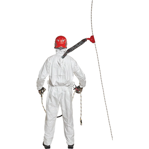 Harness-Compatible Disposable Coverall, 4X-Large, White, Tyvek&reg; 500 Air Extreme Inc.