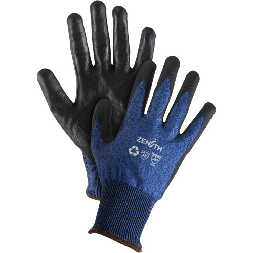 Gants &eacute;lastiques &eacute;cologiques r&eacute;sistants &agrave; la coupe, Taille 11, Calibre 18, Rev&ecirc;tement Polyur&eacute;thane, Enveloppe en Acier inoxydable/PEHP/rPET, ASTM ANSI niveau A5 Air Extreme Inc.