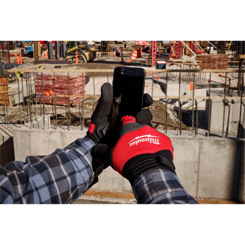 Gants de travail antivibration, Taille Petit, Paume Synth&eacute;tique Air Extreme Inc.