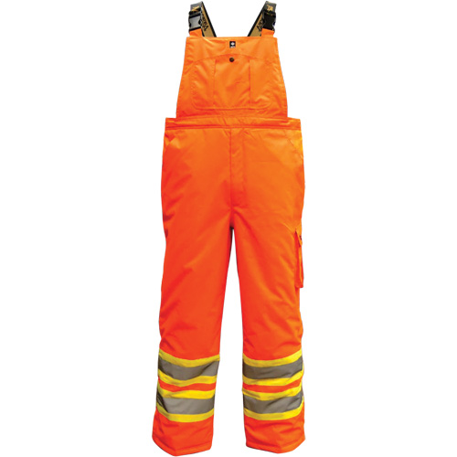 6450PO Freezer 300D Trilobal Overalls, Polyester, 2X-Large, High Visibility Orange Air Extreme Inc.