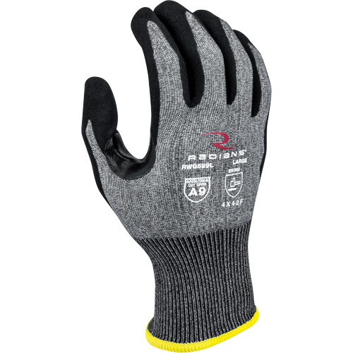 RWG589 Cut Protection Coated Gloves, Size X-Small, 18 Gauge, Foam Nitrile Coated, HPPE Shell, ASTM ANSI Level A9/EN 388 Level F Air Extreme Inc.