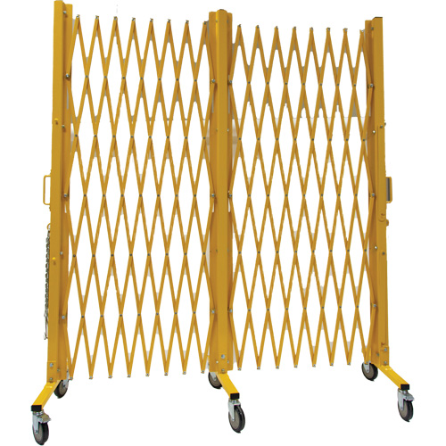 Expandable Barrier, 84" H x 20' L, Yellow Air Extreme Inc.