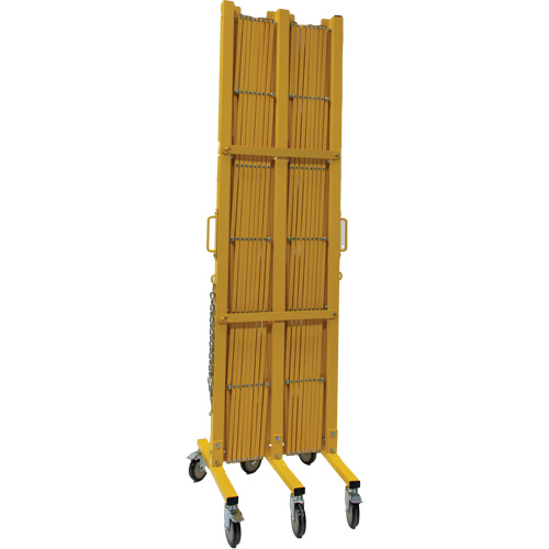 Expandable Barrier, 84" H x 20' L, Yellow Air Extreme Inc.
