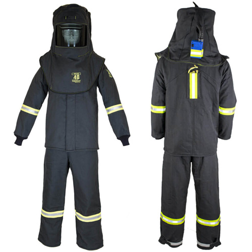 TCG Deluxe Medium Arc Flash Suit Kit, 40 cal/cm² Air Extreme Inc.