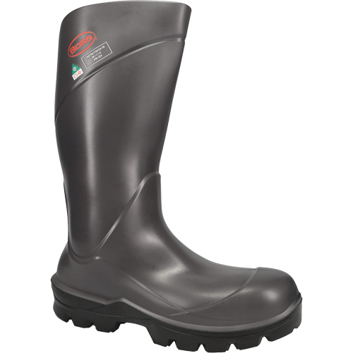 Boss&reg; Footwear Full Safety Boot, Polyurethane, Steel Toe, Size 4, Impermeable Air Extreme Inc.