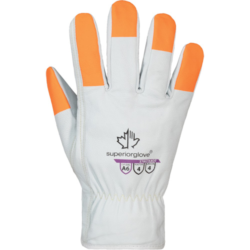 Endura Pro High-Visibility Cut-Resistant Gloves, Size Small, Cowhide Shell, ASTM ANSI Level A6 Air Extreme Inc.