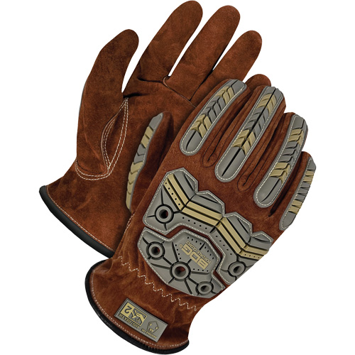 Gants de conducteur classiques r&eacute;versibles &agrave; grain, T-Grand, Paume en Cuir fleur de porc Air Extreme Inc.