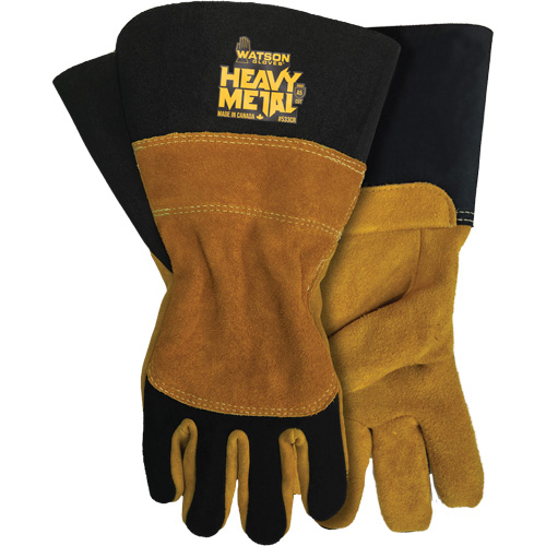 Black Velvet Mig/Stick Welding Gloves, Grain Elkhide, Size Small Air Extreme Inc.