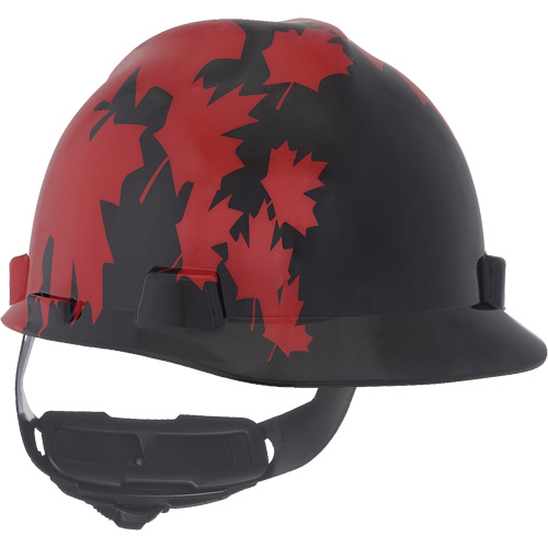 Specialty V-Gard&reg; Hard Hat, Ratchet Suspension, Black/Red Air Extreme Inc.