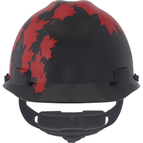Specialty V-Gard&reg; Hard Hat, Ratchet Suspension, Black/Red Air Extreme Inc.