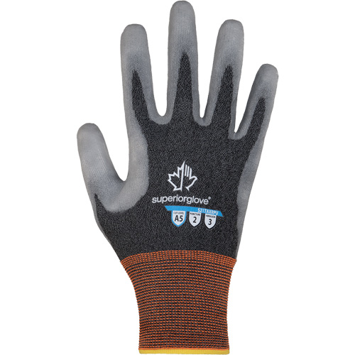 Gants de protection contre la coupe Dexterity PRO S21TAXRPU, Taille 11, Calibre 21, Rev&ecirc;tement Polyur&eacute;thane, Enveloppe en Nylon/TenActiv, ASTM ANSI niveau A5 Air Extreme Inc.