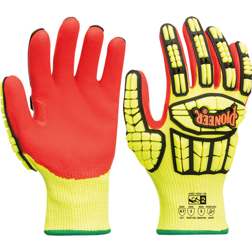 Cut and Impact-Resistant Gloves, Small, Synthetic Palm, Knit Wrist Cuff Air Extreme Inc.