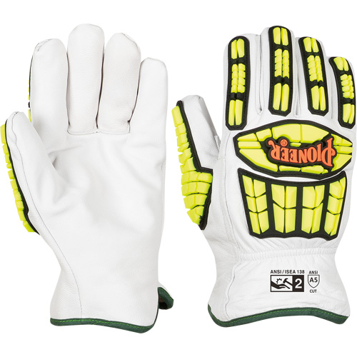 Cut and Impact-Resistant Gloves, Small, Goatskin Palm, Gauntlet Cuff Air Extreme Inc.