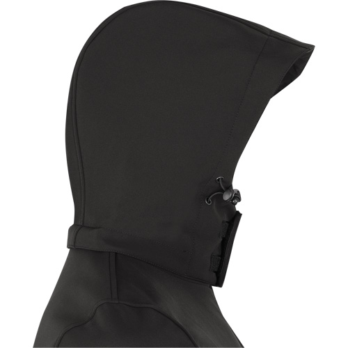 Heated Soft-Shell Jacket, Men's, Small, Black Air Extreme Inc.