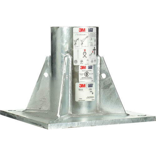 DBI-SALA&reg; Confined Space Floor Mount Base, Galvanized Air Extreme Inc.