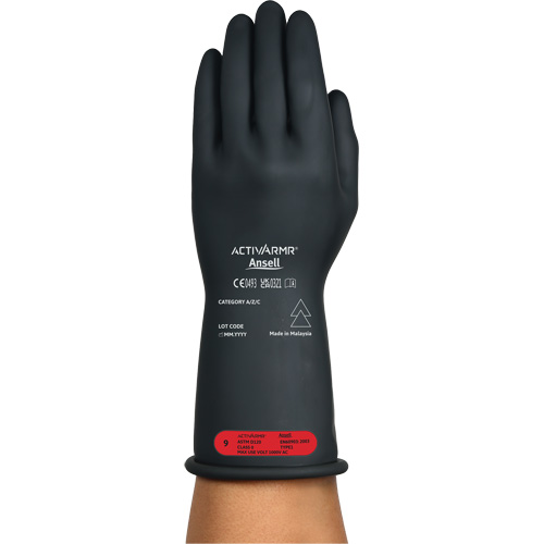 ActivArmr&reg; RIG R011BUL Ultra-Lightweight Electrical Insulated Gloves, ASTM Class 0, Size 7, 11" L Air Extreme Inc.