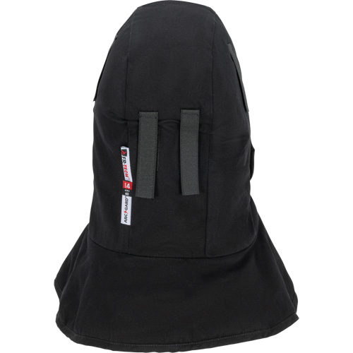 Pioneer 765A Flame-Resistant Quilted Hard Hat Liner with Long Neck & Detachable Mouthpiece, Black/Grey, Cotton/FR-Tech&reg;/Modacrylic/Nylon Air Extreme Inc.