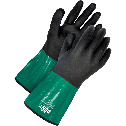 Gants r.sistant aux produits chimiques avec doublure r&eacute;sistante &agrave; la coupe, Taille 7/Petit, 12" lo, PVC Air Extreme Inc.