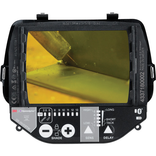 Filtre auto-assombrissant Speedglas G5 pour le soudage par pointage, 2-4/5" la x 4-1/4" h Champ de vision, Pour utilisation avec Casques G5-01 et G5-03 Air Extreme Inc.