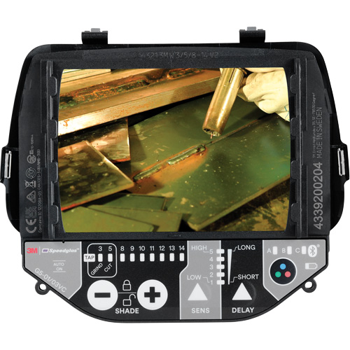 Filtre auto-assombrissant &agrave; teinte variable Speedglas G5, 2-4/5" la x 4-1/4" h Champ de vision, Pour utilisation avec Casques G5-01 et G5-03 Air Extreme Inc.