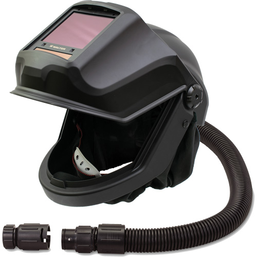 DEFENDER Supplied Air Respirator Shield & Flip-Front Welding Helmet with ADF & No Flow Valve, Universal, Facepiece Air Extreme Inc.